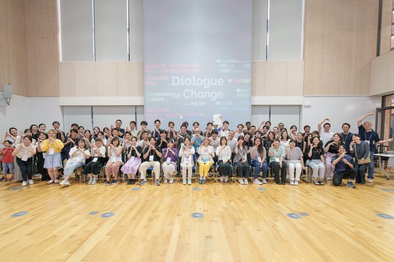Dialogue Workshop at The UNIVERSITY OF NAGANO Group Photo